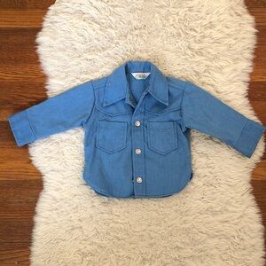 Vintage Healthtex Blue Button-Up shirt